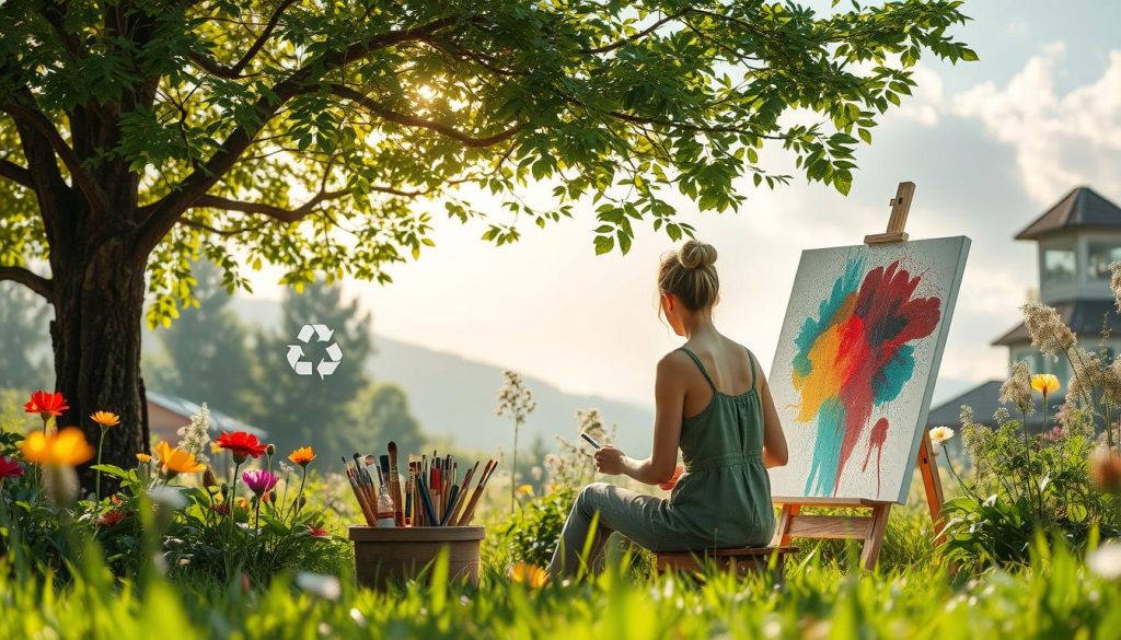 eco-friendly painting practices