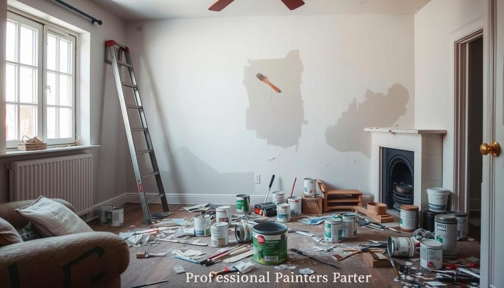 professional painting downsides